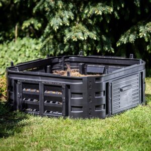 Záhradný kompostovací modul celoročný 260 L čierny JIPOS